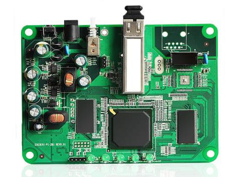 Layanan One Stop Pcb Assembly Kontrak Produsen Green Silk Dengan ENIG 2U