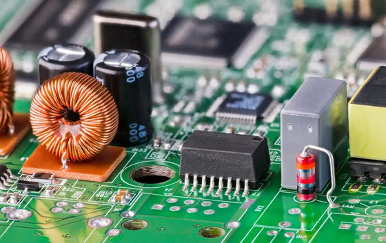 Perakitan PCB PCBA Elektronik Energi Tingkat Lanjut dengan 2-4-6 Lapis dan Topeng Solder Hitam