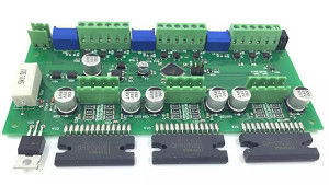 Rogers Tinggi TG185 FR4 PCB Pabrikasi dan perakitan 94v0 IPC-A-610F Kelas II dengan Ketebalan 0.5mm-4.5mm