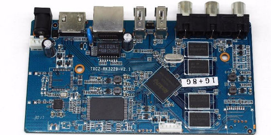 Layanan Satu Atap untuk Perakitan PCB-PCBA ENIG Emas Imersi 2U dan Pembelian Komponen Standar Inspeksi IPC Kelas II/III