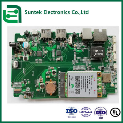 Papan Perakitan PCB PCBA FR4 FPC Profesional Digunakan Dalam Telekomunikasi