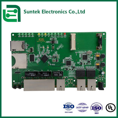 Membutuhkan layanan perakitan PCB EMS untuk volume produksi rendah hingga menengah Pilih dari pilihan ketebalan 1,0mm 1,6mm 2mm 4mm