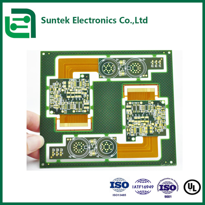 Perakitan PCB PCBA 1-6 Lapis dengan Topeng Solder Hijau dan Ketebalan Papan Maksimum 8.0mm