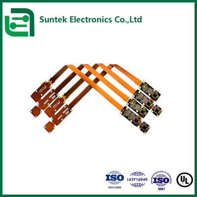Multilayer Flexible PCB HASL Finish Double Side RoHS Compliant