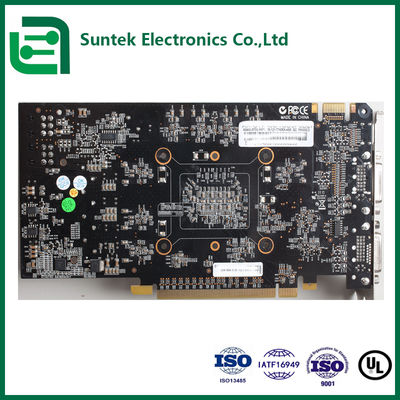 Perakitan PCB FR4 Multi-lapis ENIG HASL RoHS Standar IPC-A-610 dengan AOI 100% untuk PCBA Industri