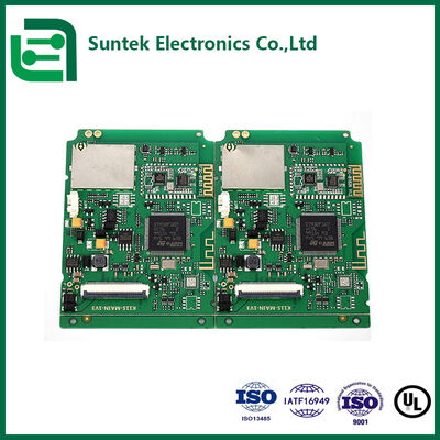 Manufaktur PCB Inti Logam Multilayer SMT Bersertifikat UL ROHS ISO9001 Papan FR4 4 Lapisan untuk Otomatisasi Industri